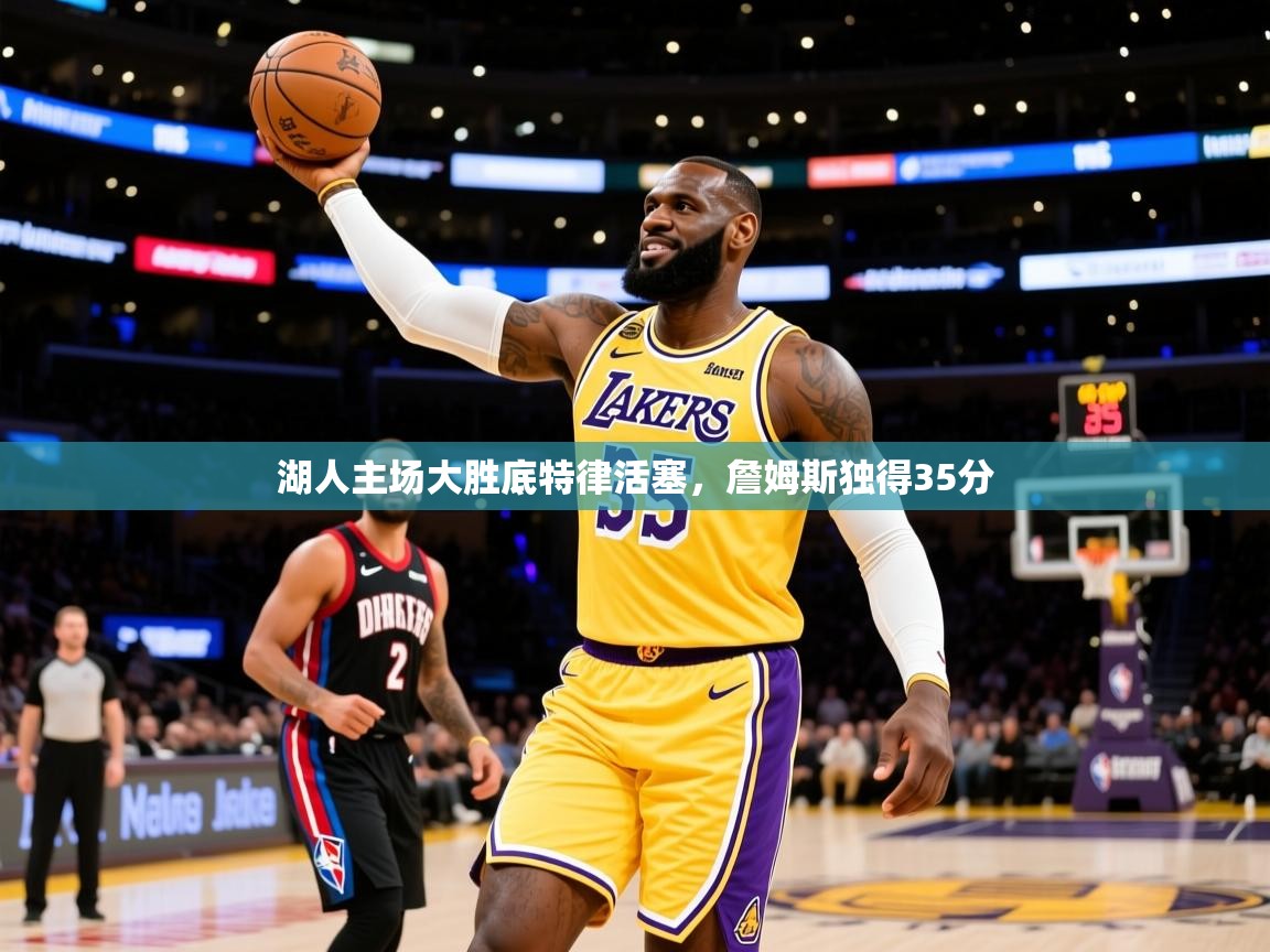 2026 ag娱乐森林舞会湖人主场大胜底特律活塞，詹姆斯独得35分  第4张